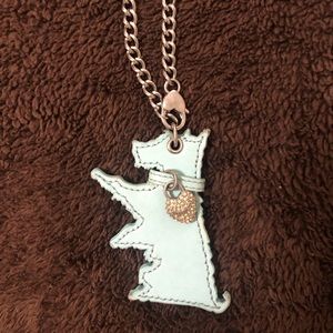 Juicy 🩵Couture leather and crystal purse charm Y2K Scottie dog🏴󠁧󠁢󠁳󠁣󠁴󠁿🐾